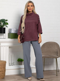 Джемпер Темп города (ягодный) Б15465-4М