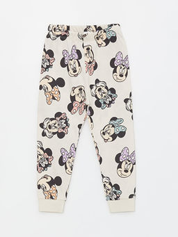 Beli Lastikli Minnie Mouse Bask?l? K?z Bebek Pijama Alt