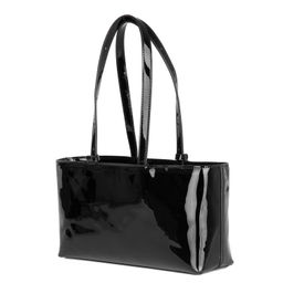 9059-1 black, Женская лаковая сумка, Barcelo Biagi