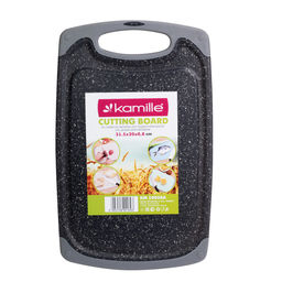 Доска разделочная 31,5х20х0.8см пластиковая (10058A) (10058) /KAMILLE/  фото 4