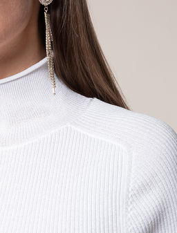D34.194 Свитер женский белый - Vilatte фото 2