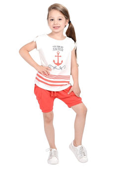 Бриджи (шорты) UD 0475 красный - Mini maxi фото 5