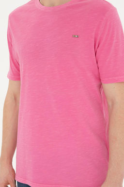 Мужская розовая базовая футболка Неожиданная скидка в корзине - U.s. polo assn фото 13
