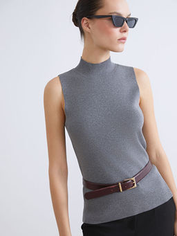 Dik Yaka Kad?n Triko S?veter