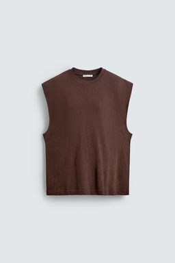 RELAXED FIT TANK TOP - Zara фото 6