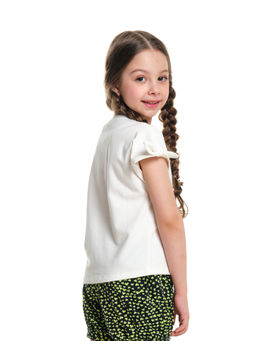 Футболка с принтом UD 3541 касар - Mini maxi фото 2