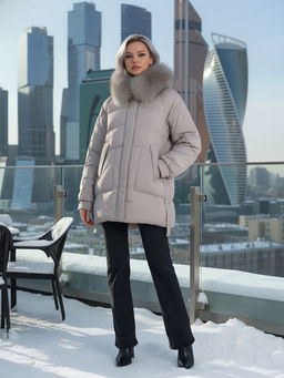 Куртка зимняя с мехом Бренд: Visdeer  фото 23