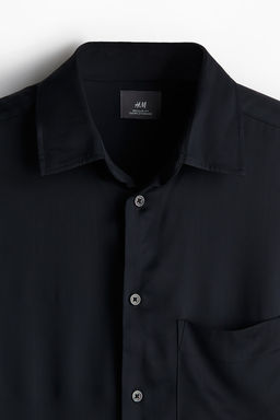 Camisa de saten Regular Fit - H&m фото 6