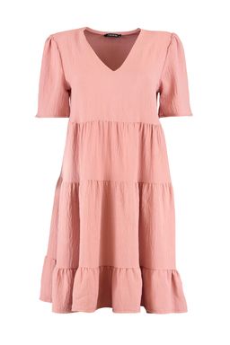TRENDYOLMILLA Siyah Genis Kesim Mini Dokuma Elbise TWOSS20EL0400  фото 27