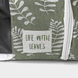 Кофр для хранения вещей Доляна Leaves, 392920 см, 24 л, зелёный  фото 7