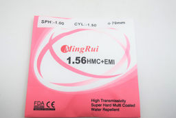 Цена за 1 шт. Линзы MINGRUI Ф70 индекс 1.56 SPH -0.75 CYL -1,50
