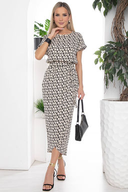 Платье Небесная симфония (беж) П10289 - Lt collection фото 4