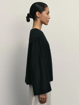 Блузка из тенселя / Zarina  фото 4