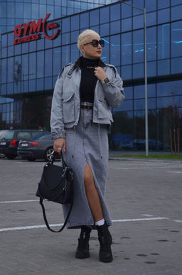 Куртка DOGGI 9005/1 серый фото 6