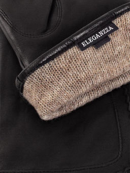 Перчатки женские ш+каш. HP09301-sh black - Eleganzza фото 6