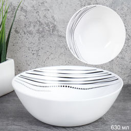 Салатник 630 мл 155 мм Дэй тарелка глубокая / FLMLTW60 (61026-1) /уп 48/ Волна