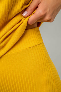 Арт. 10401/2 Пижама с брюками 44-52 (5 шт) Цвет:верх-горчичный,низ-горчичный