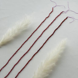 Бусины для украшений из Граната 40 см