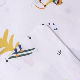 Постельное бельё 1.5-спальное «Этель» Happy skiers, бязь