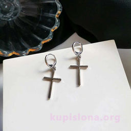 Серьги Кресты - Купи слона фото 3