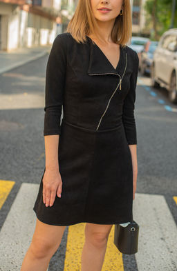 Платье мини - Donna saggia фото 4