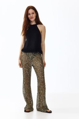 Top de punto con flecos - H&m фото 6