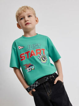 ACOOLA / Футболка детская для мальчиков Galathil1 бирюзовый  фото 7