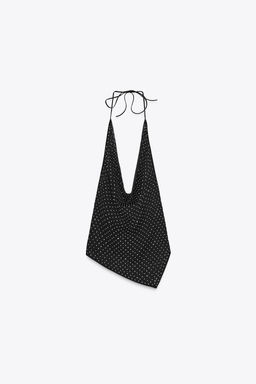 STRASS TULLE TOP - Zara фото 7