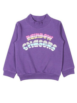 CRB wear/CWK 62254 Водолазка для девочки, фиолетовый/Ex.Cherubino фото 2
