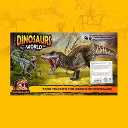 Фигурка динозавра «Мир динозавров», цвет МИКС