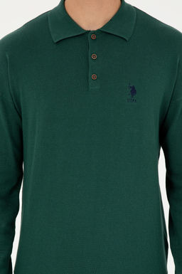 Erkek Koyu Ye_il Basic Kazak