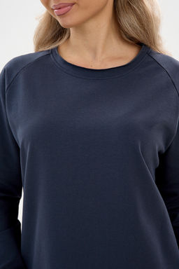 Платье футер-реглан