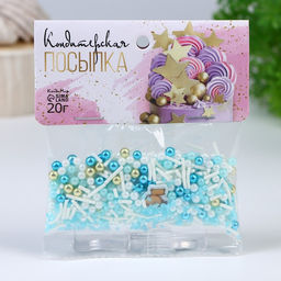 Кондитерская посыпка, микс № 14, 20 г