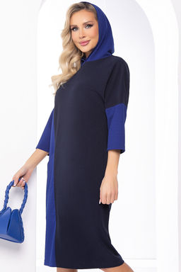 Платье Модное веяние (темно-синее/электрик) П8214 - Lt collection фото 6