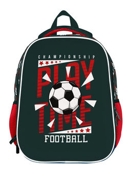 Рюкзак Schoolformat ERGONOMIC LIGHT 2 PLAY TIME 21л темно-зеленый 38х29х19 жесткокаркасный...