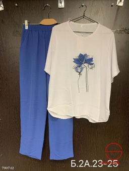 Женский костюм футболка и брюки - Bruno фото 5