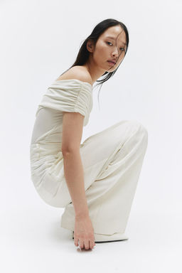Body drapeado de un hombro - H&m фото 3