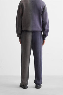 WASHED KNIT JOGGER TROUSERS - Zara фото 11