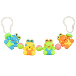 Растяжка на коляску/кроватку Крошка Я «Лягушата», 4 игрушки, МИКС