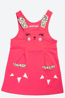 Сарафанчик из футера двухнитки для девочки Bonito