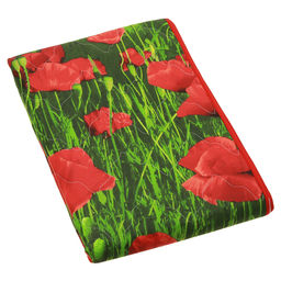 Покрывало стеганое Цветущая альпика 150х215см, спальное место 90см, бязь набивная Комфорт 121г/м2, хлопок 100%, многоигольная стежка, наполнитель синтепон 70гр, подкладка бязь отбеленная 121г/м2, Домашняя мода (Россия)  фото 2