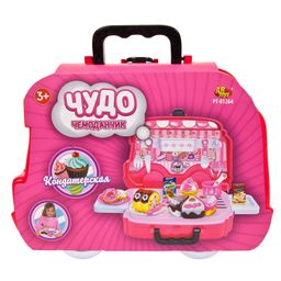Игровой набор ABtoys Чудо-чемоданчик на колесиках Кондитерская 25 предметов  фото 2