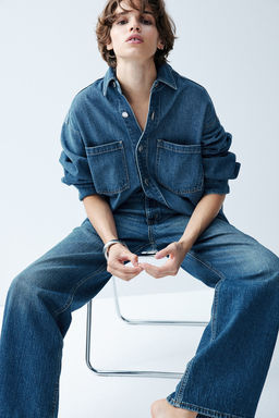 Wide High Jeans - H&m фото 2