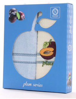 Набор кухонных салфеток 2 шт. СЛИВА