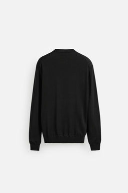 COTTON AND SILK SWEATER - Zara фото 15