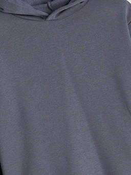 Kap??onlu Erkek ?ocuk Sweatshirt