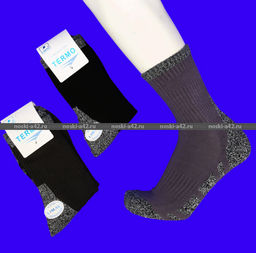 Цена за 12 пар. LIMAX носки мужские укороченные 61111В 41-44  фото 60