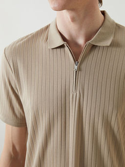 Polo Yaka Erkek Dokulu Ti??rt