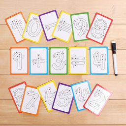 Набор пиши-стирай Учу и пишу цифры, в пакете