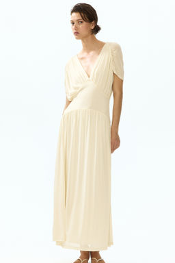 Vestido midi en punto vaporoso - H&m фото 5